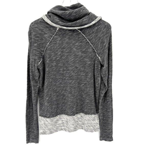 Free People FP Beach Cowl Neck Cocoon Pullover Size‎ XS/S Top Long Sleeve Gray - Picture 6 of 12